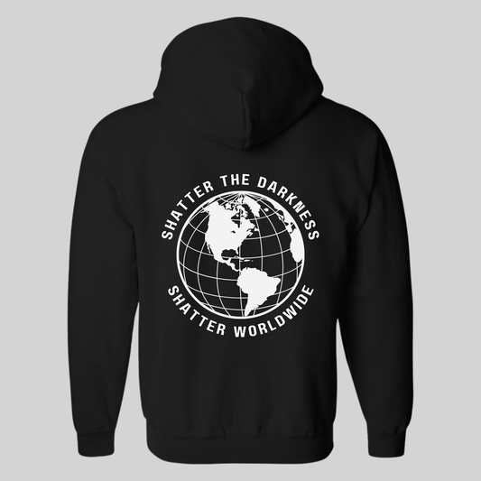 Shatter Worldwide Full-Zip Adult Sweatshirt