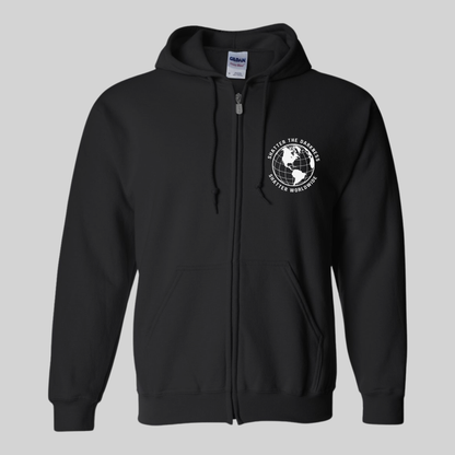 Shatter Worldwide Full-Zip Adult Sweatshirt